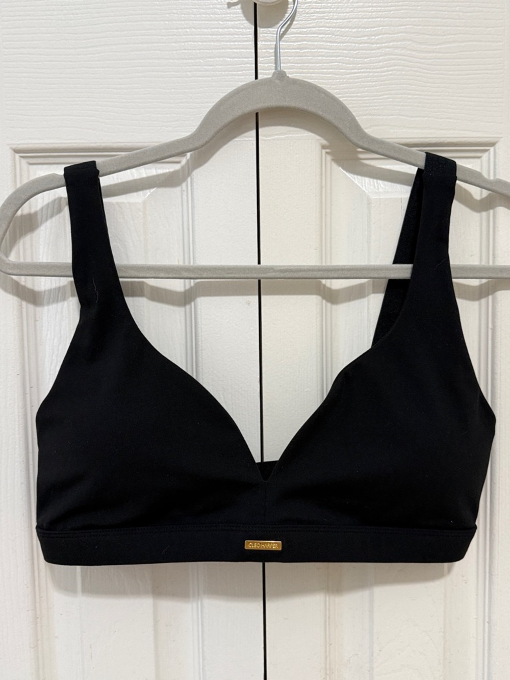 NWOT Cleo Harper Black Bralette - Large